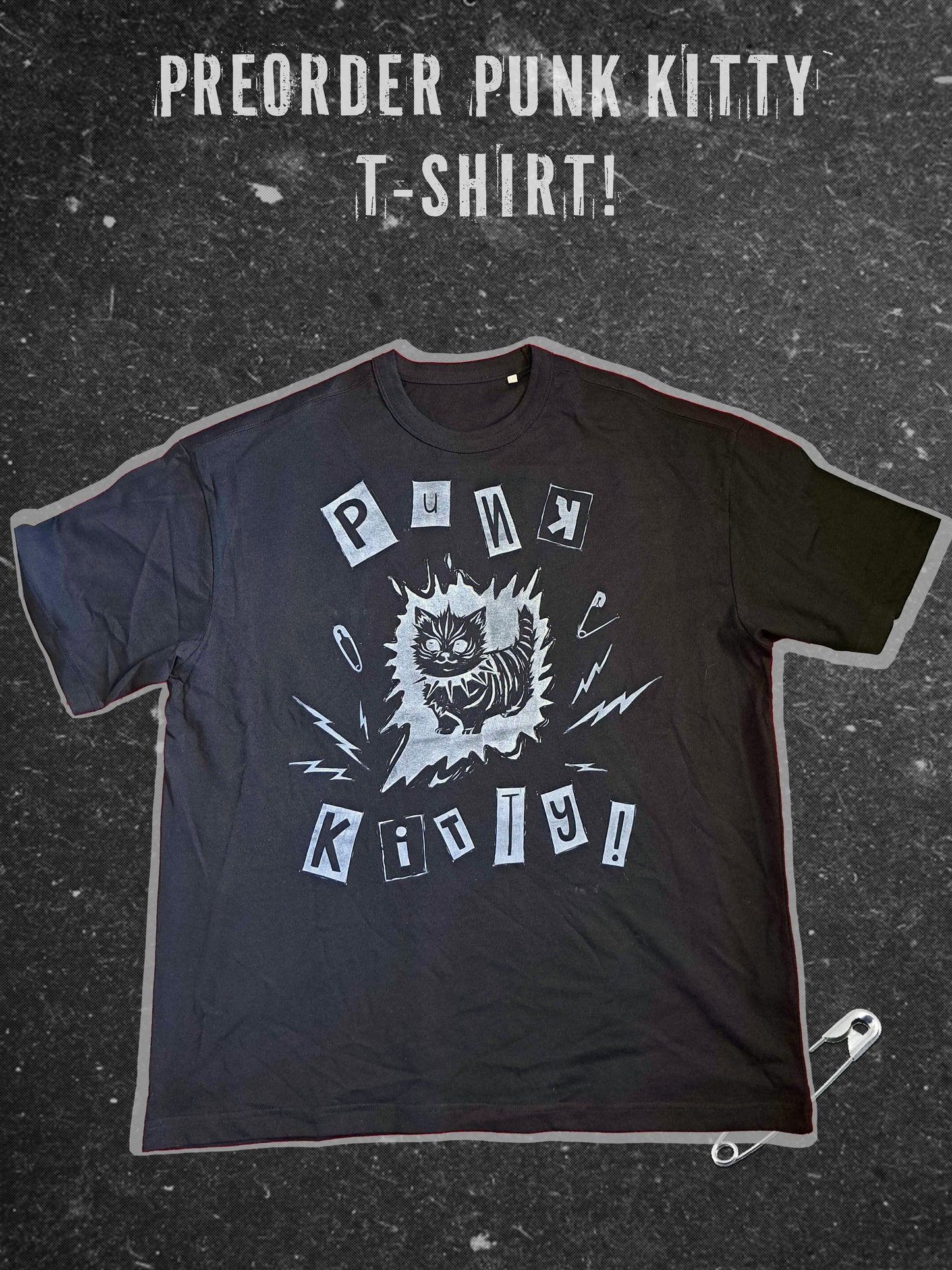 PUNK KITTY T-SHIRT PREORDER