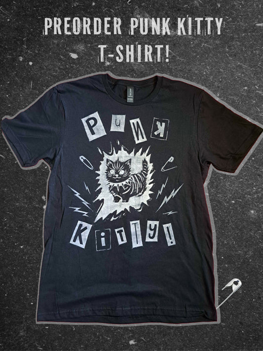 PUNK KITTY T-SHIRT PREORDER