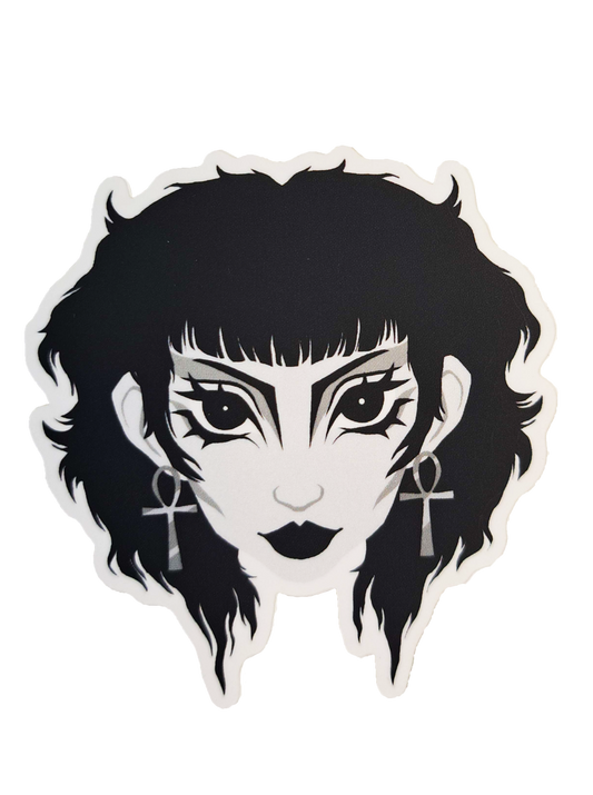 Tradgoth Vinyl Matte Sticker